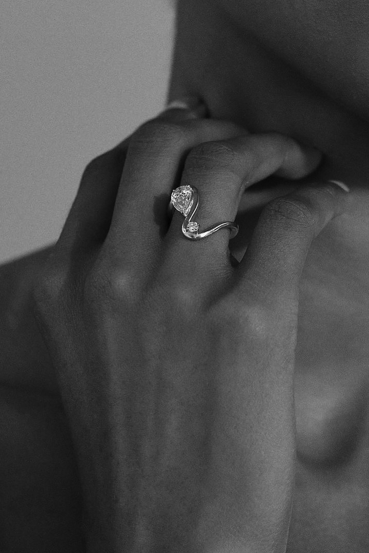 modern engagement rings