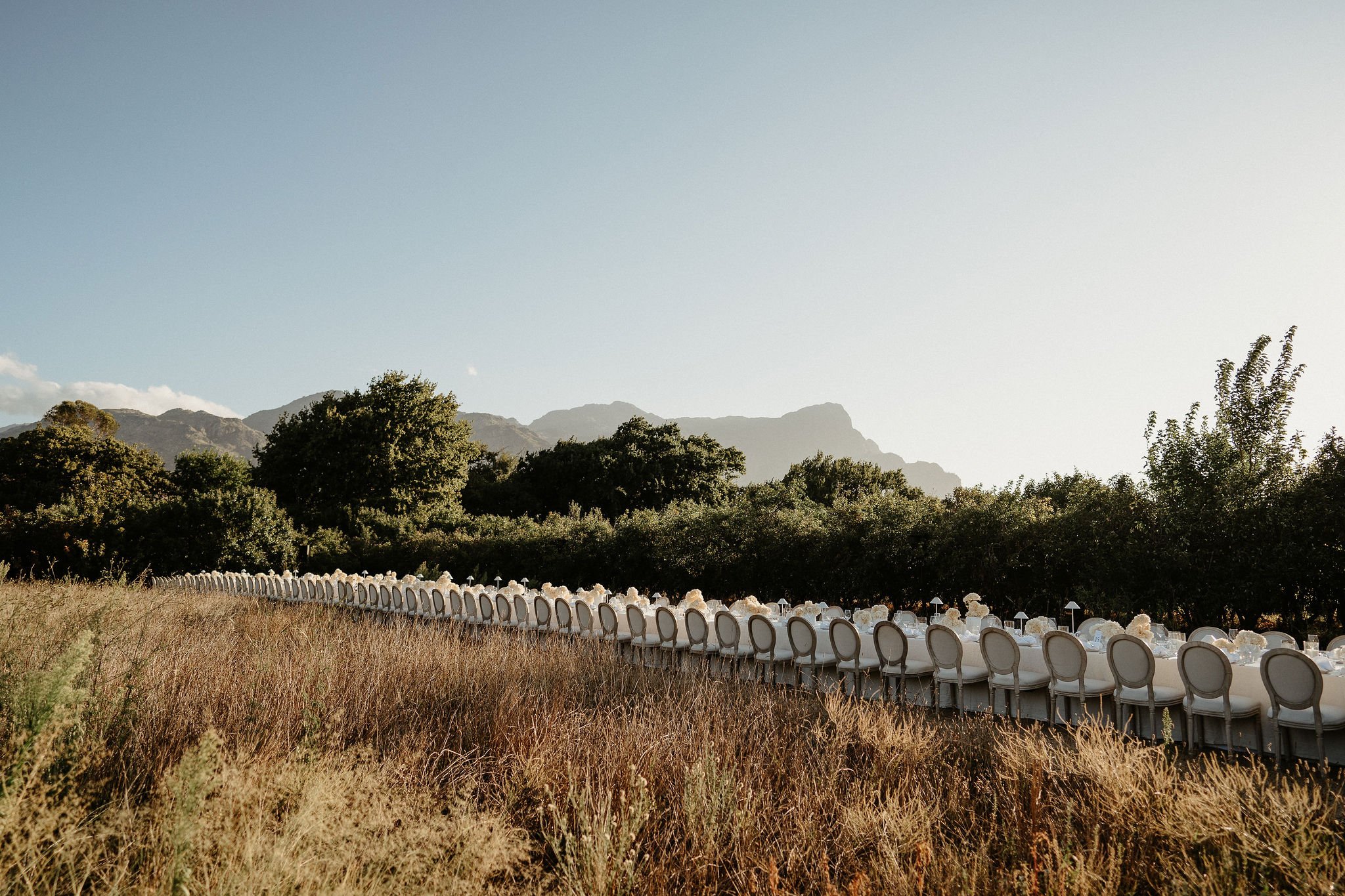 wedding table settings