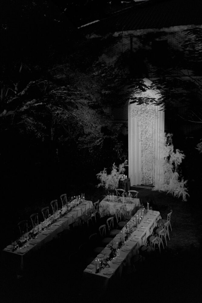 wedding table settings