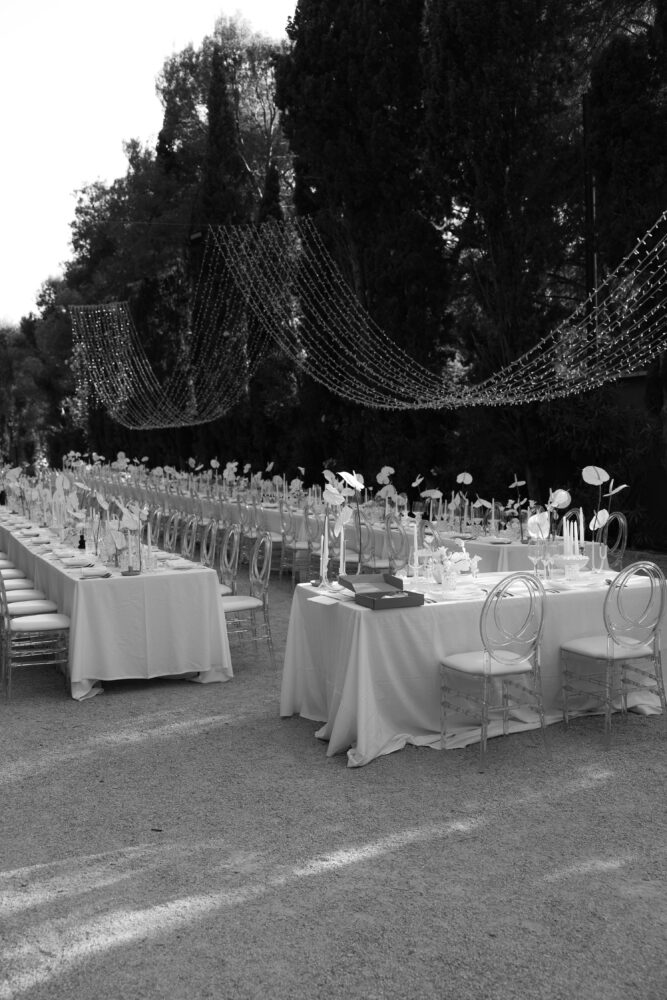 wedding table settings