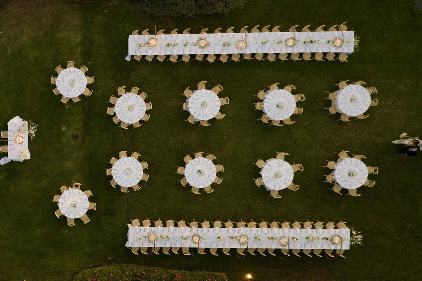 wedding table settings